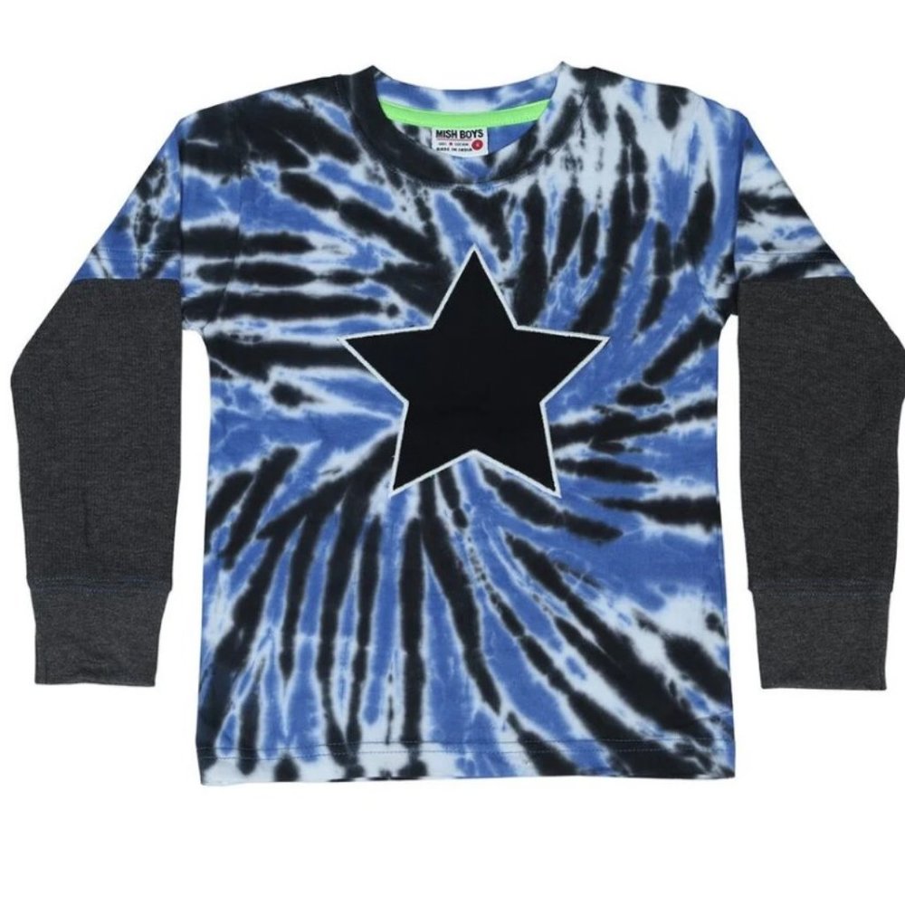NWT- Mish Mish Start Lighting Marble Shirt